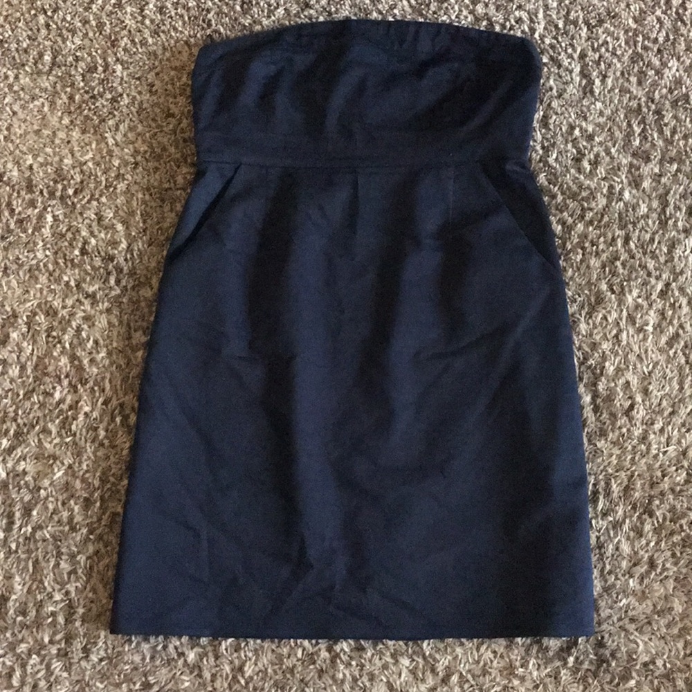 New York and company strapless dress